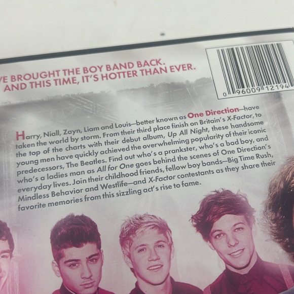 - One Direction DVD All For One Unauthorized Biography - Picture 3 of 5